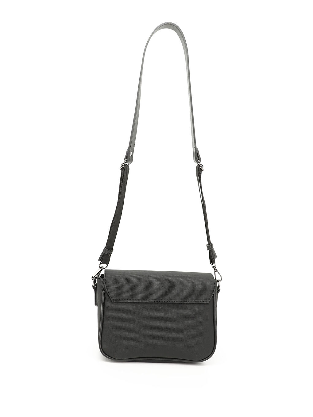 Siyah Kadın KOYU SİYAH Uzun Askılı Omuz Çantası-3