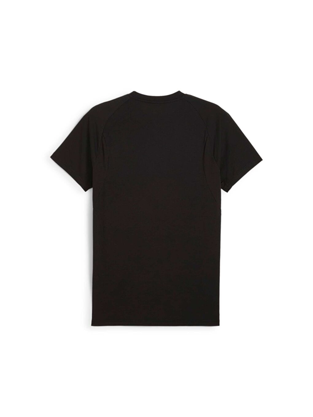 Siyah EVOSTRIPE Erkek Tişört-3