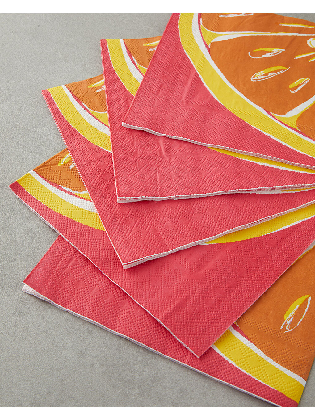 Fresh 20'li Kağıt Peçete 33x33 cm Turuncu-1