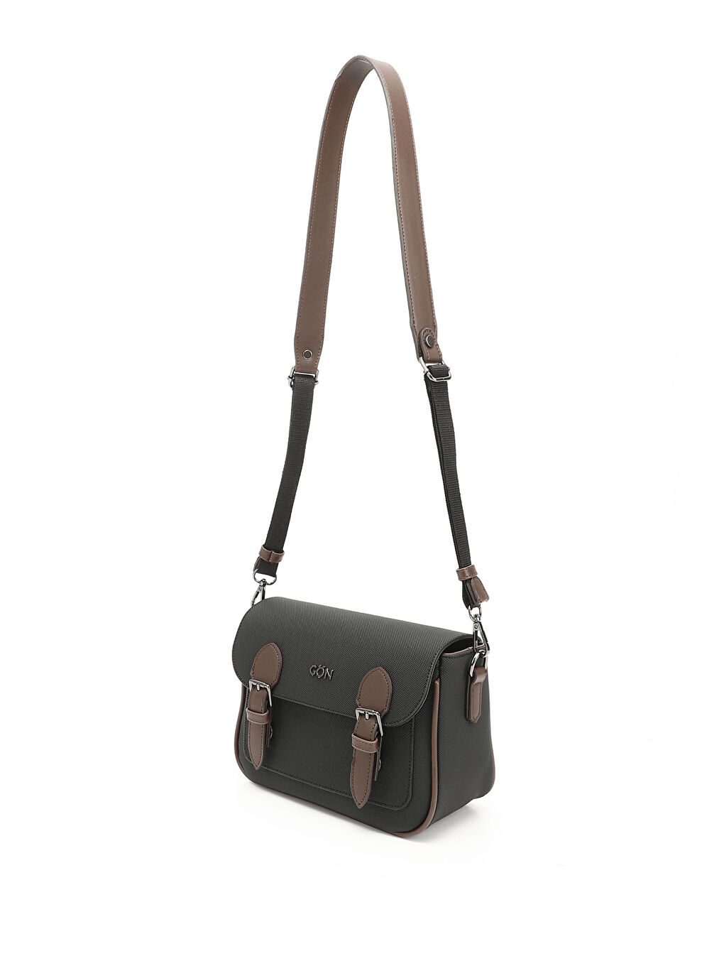 Mor Kadın ZÜMRÜT-SİYAH Uzun Askılı Omuz Çantası-2