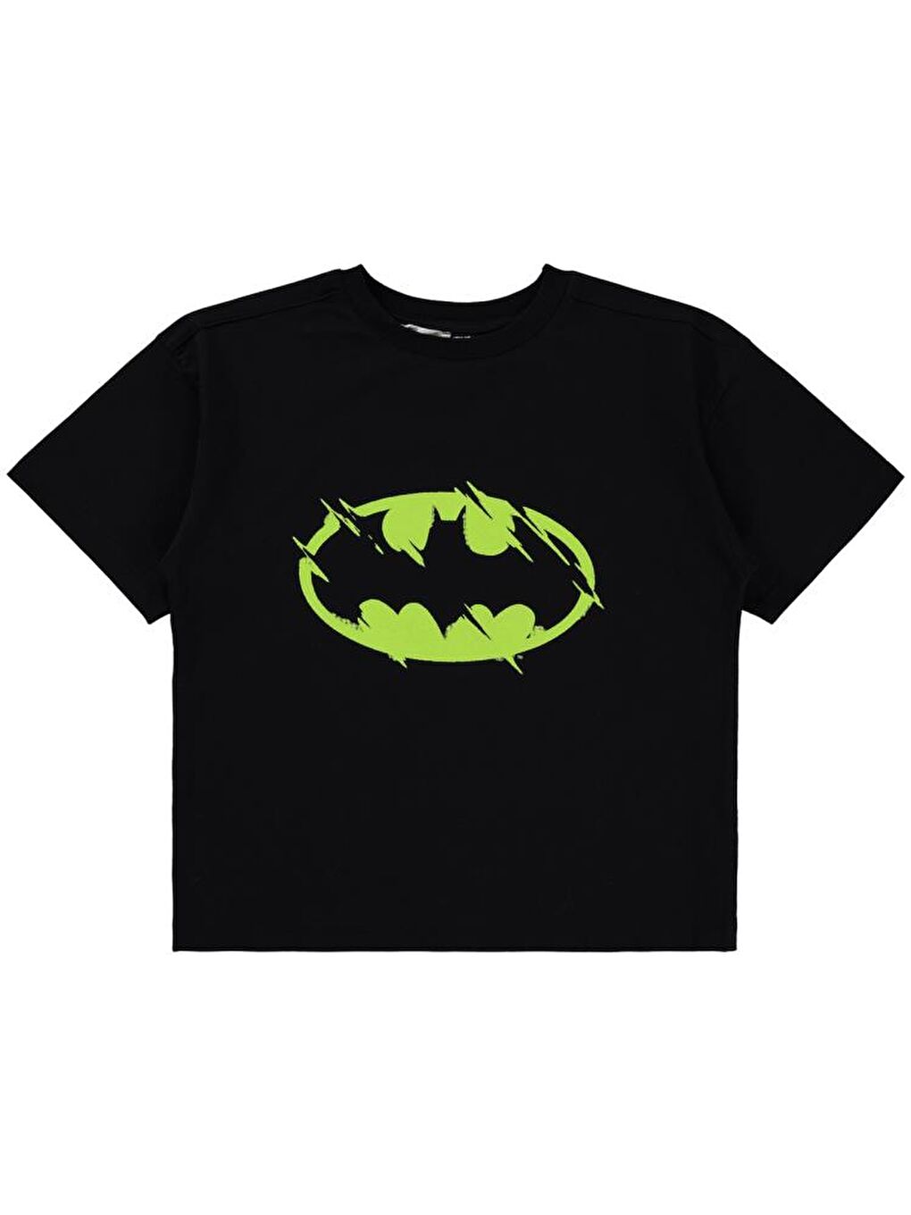 Baskılı 6-9 Yaş Tişört - Siyah8-9 Yaş-1