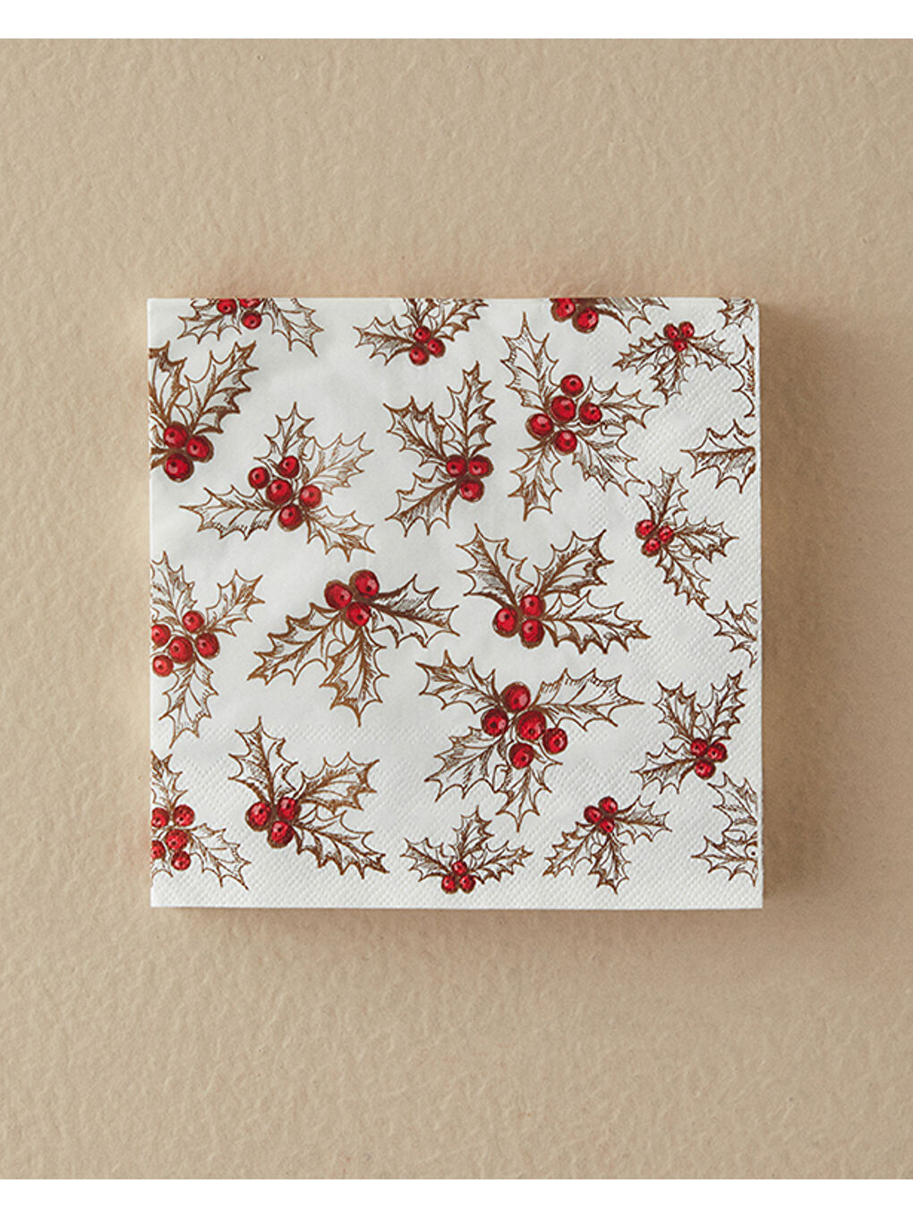 Christmas Cocaine 20'li Kağıt Peçete 33x33 cm Kırmızı