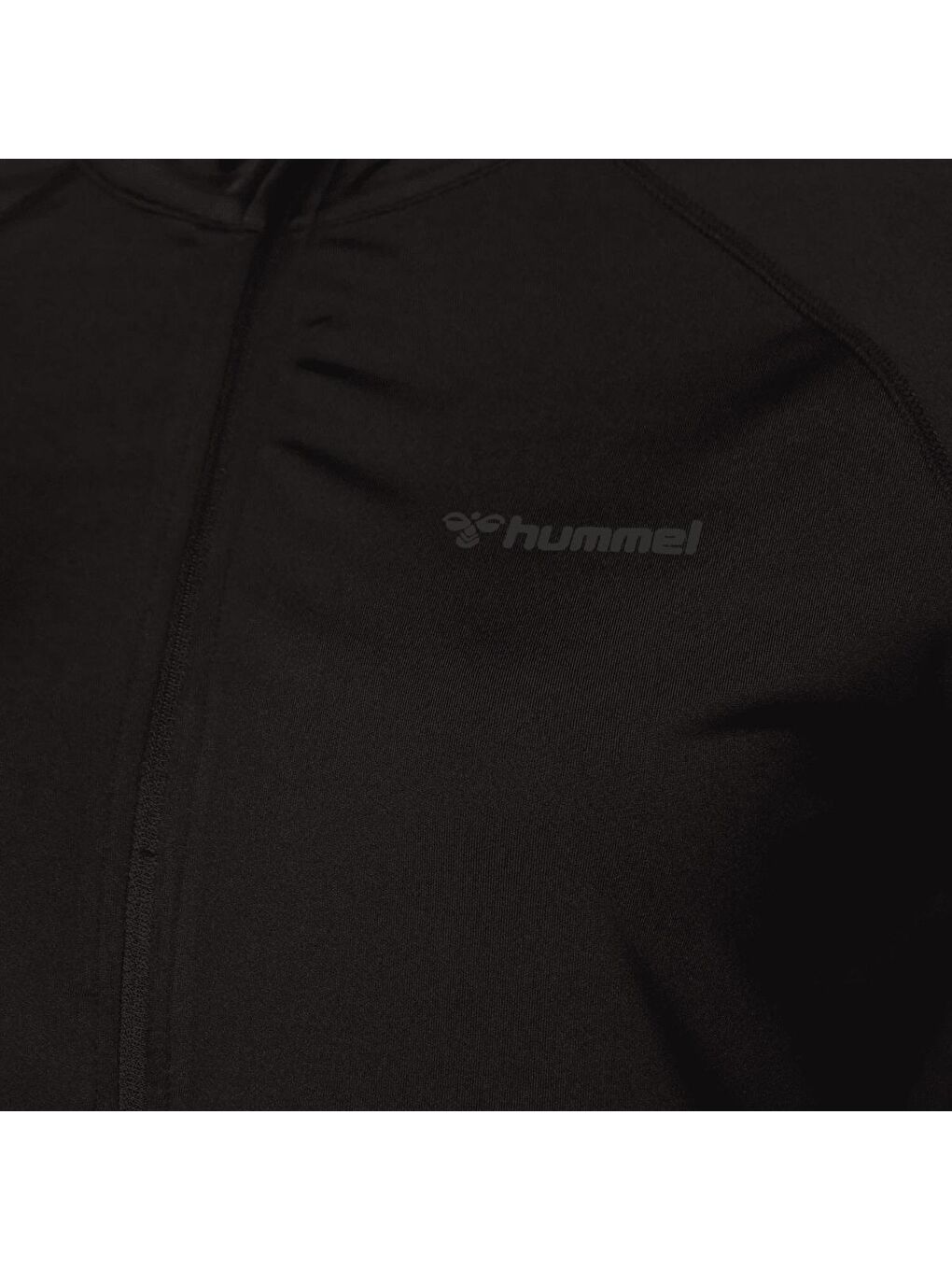 Hummel Siyah Linaria Kadın Siyah Yuvarlak Yaka Fermuarlı Sweatshirt - 2