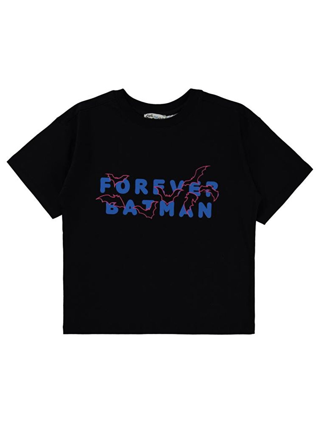 Forever Baskılı 10-13 Yaş Tişört - Siyah12-13 Yaş-2