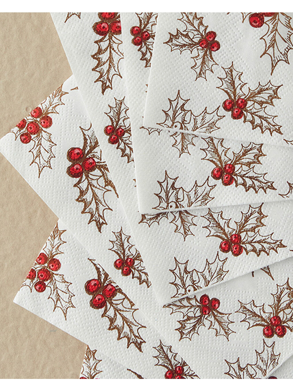 Christmas Cocaine 20'li Kağıt Peçete 33x33 cm Kırmızı-1