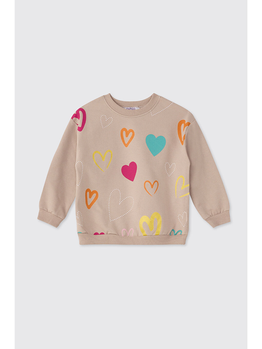 Kız Bebek Bej Sweatshirt