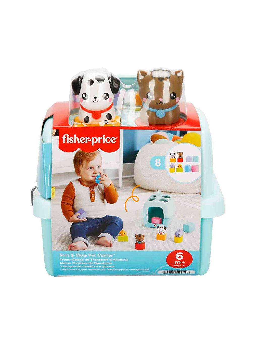 Fisher-Price Hayvan Dostlarımın Çantası HTW93