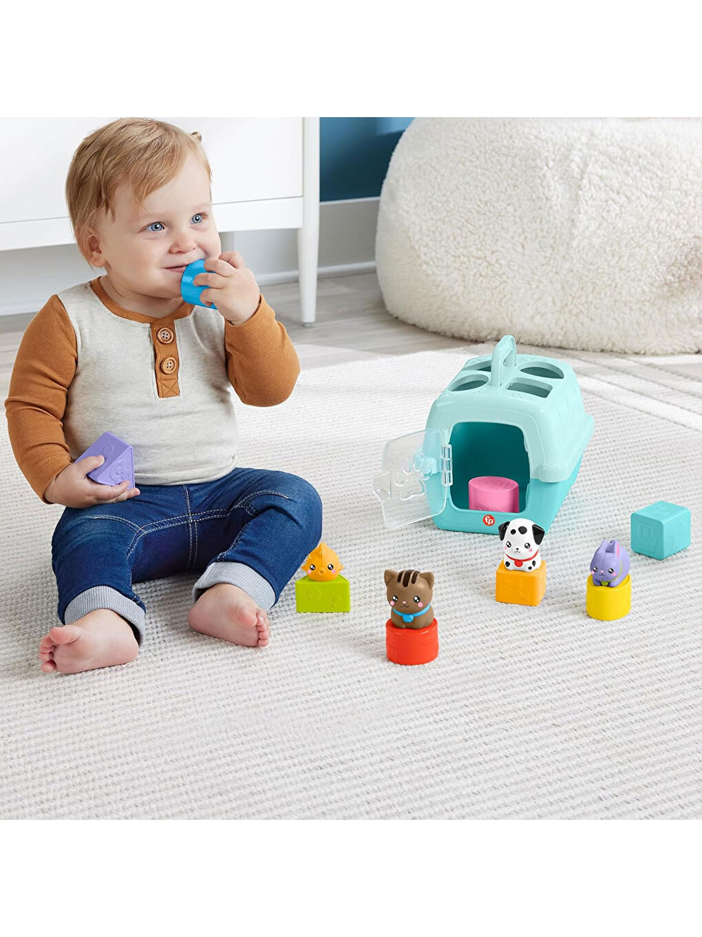 Fisher-Price Hayvan Dostlarımın Çantası HTW93-4