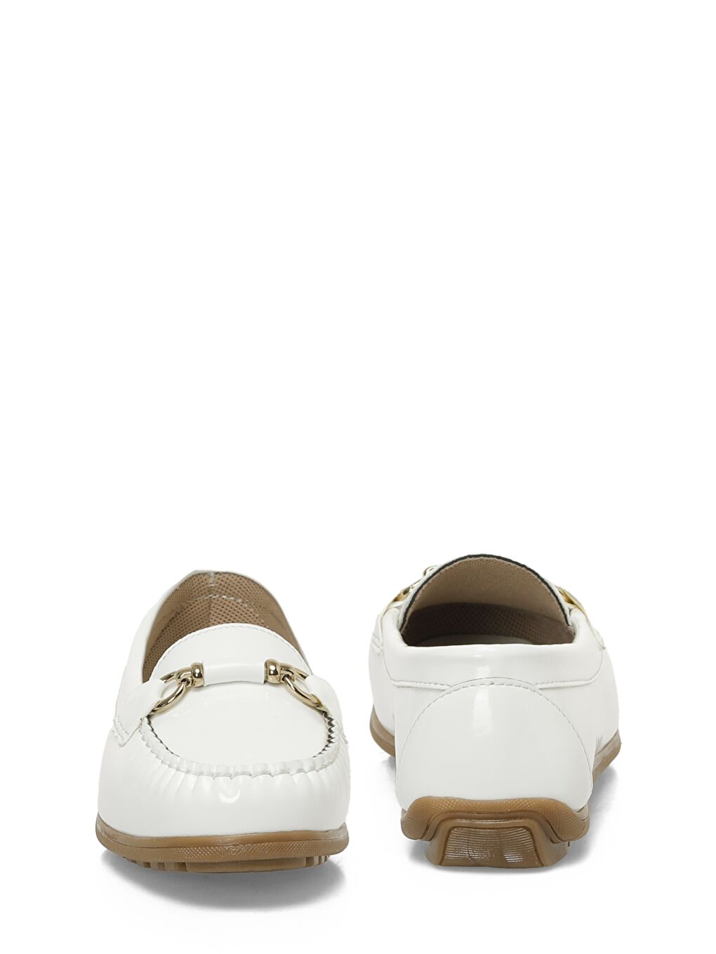 25S-118 5FX Beyaz Kadın Loafer-4