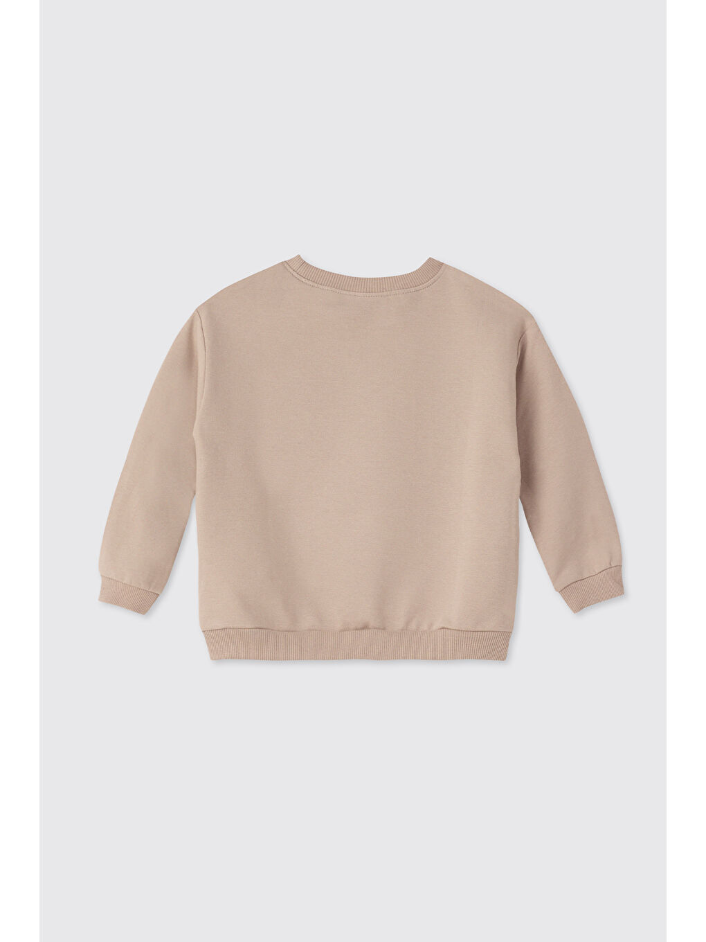 Kız Bebek Bej Sweatshirt-1