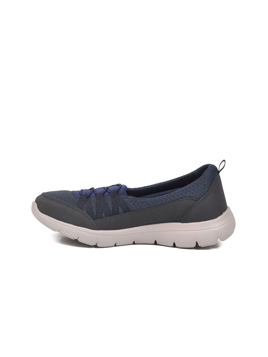 Lacivert Fileli Hafif Esnek Kadın Günlük Yürüyüş ve Spor Ayakkabı Bst-1009 G-3