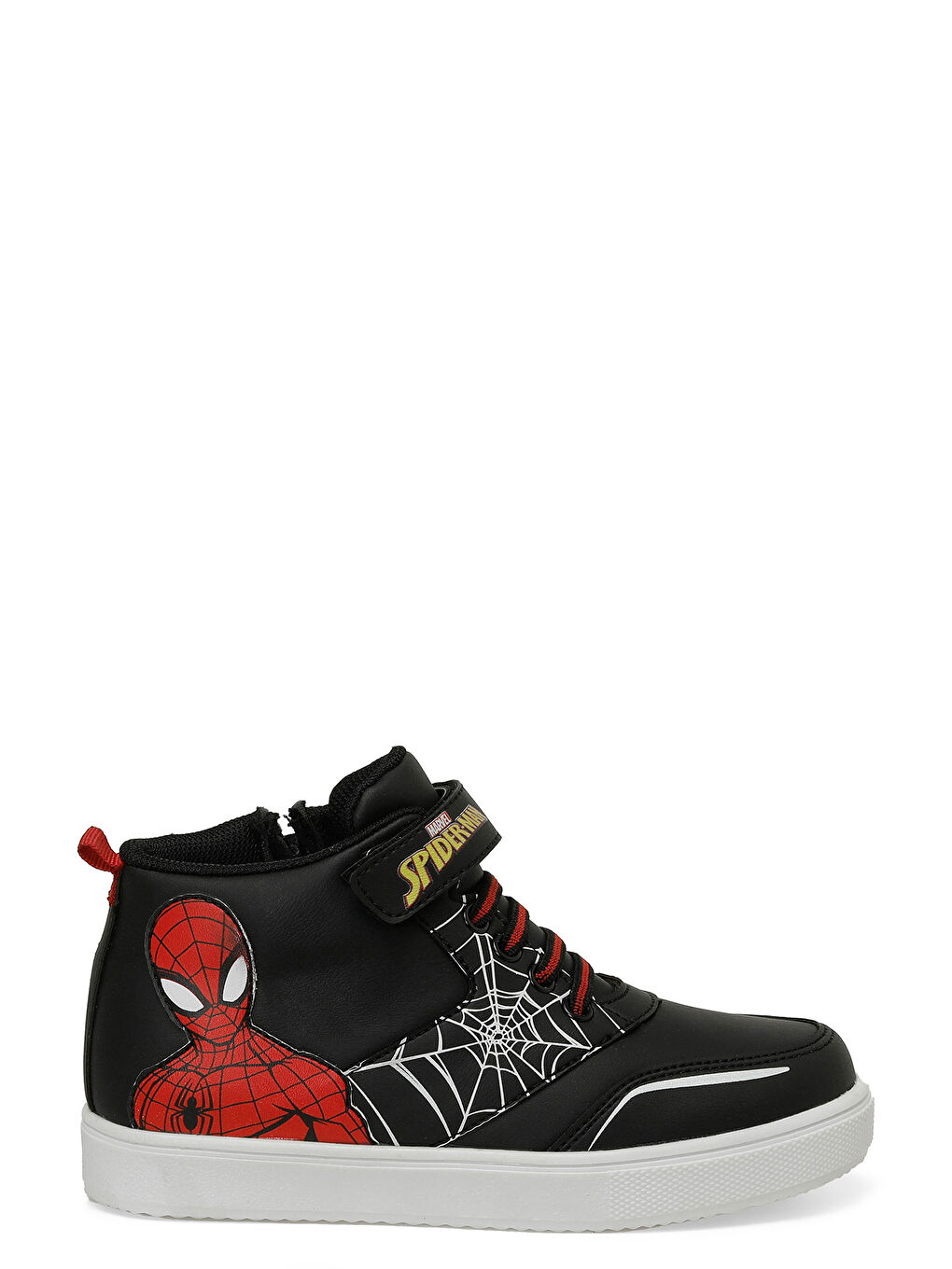 Spiderman Siyah ARMES.F4PR Siyah Erkek Çocuk High Sneaker