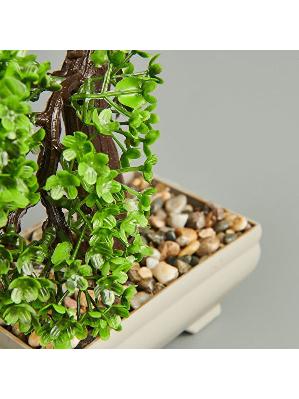 Karışık Saksılı Yapay Ağaç - Asorti - 20x22 cm-1