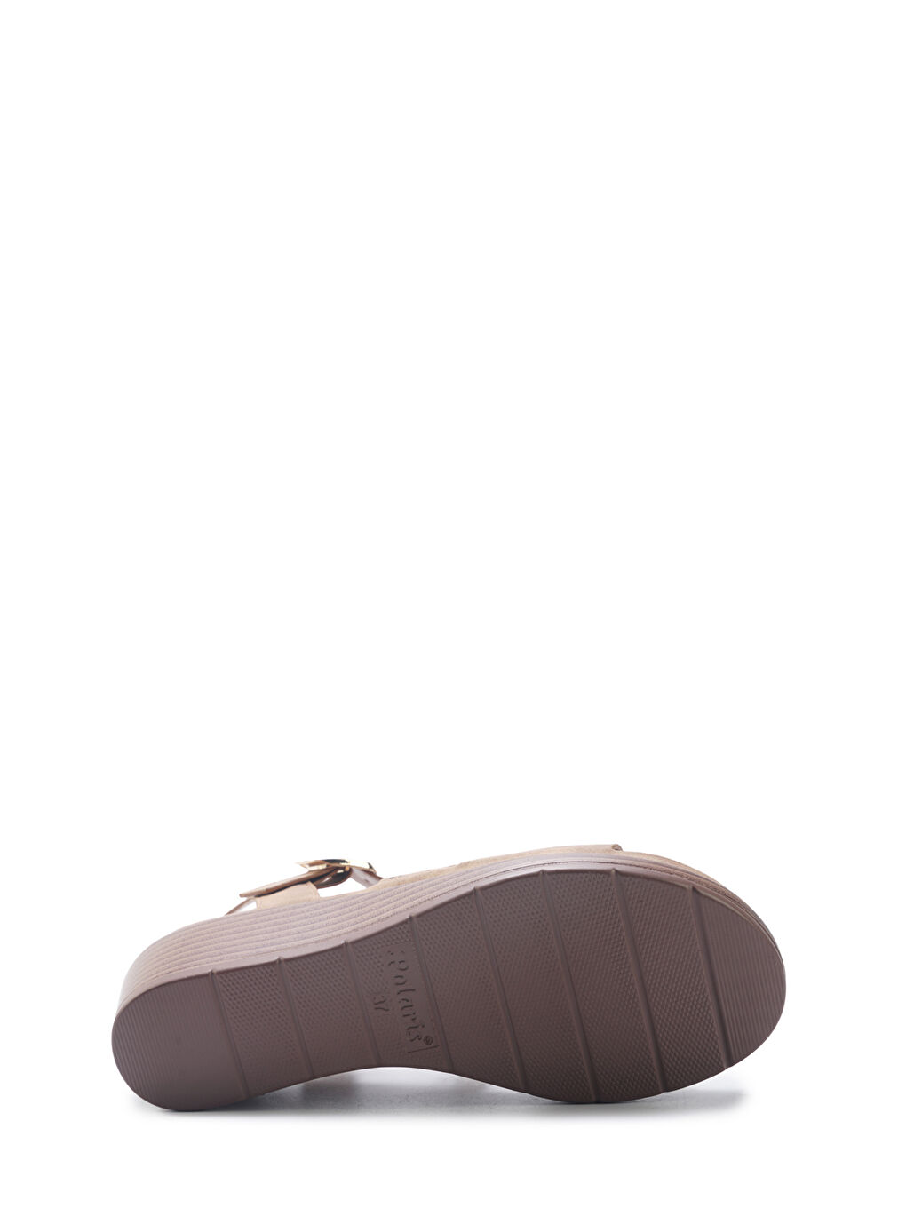 Kahverengi 105513.Z5FX Camel Kadın Comfort Sandalet-3