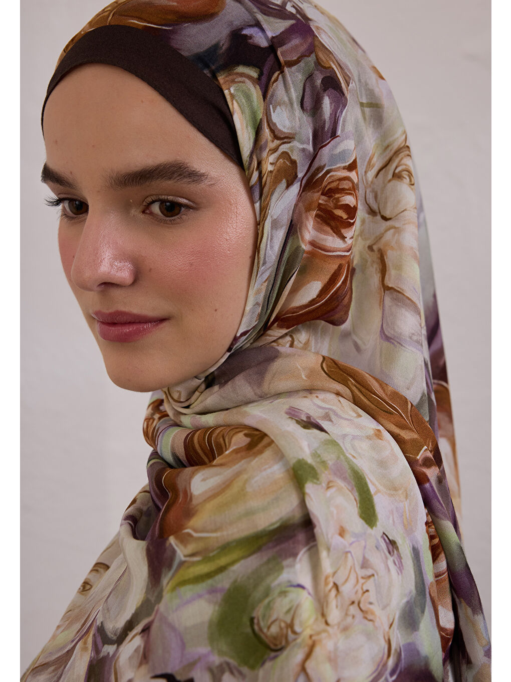 Kırmızı Nerıssa Desen Rami Şal Erik Çürüğü-3