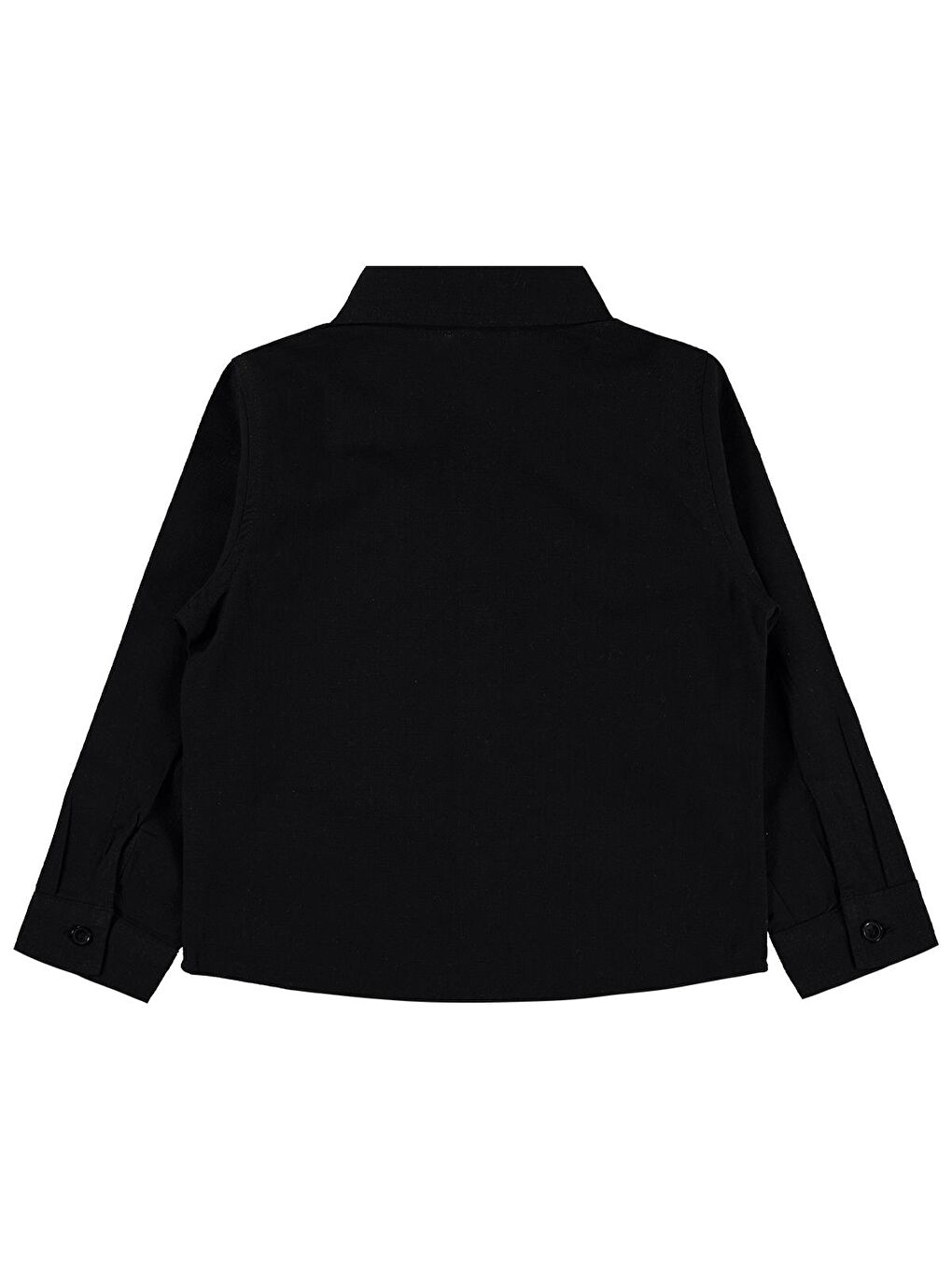 Boys Erkek Çocuk Basic Uzun Kol 2-5 Yaş Gömlek - Siyah-1