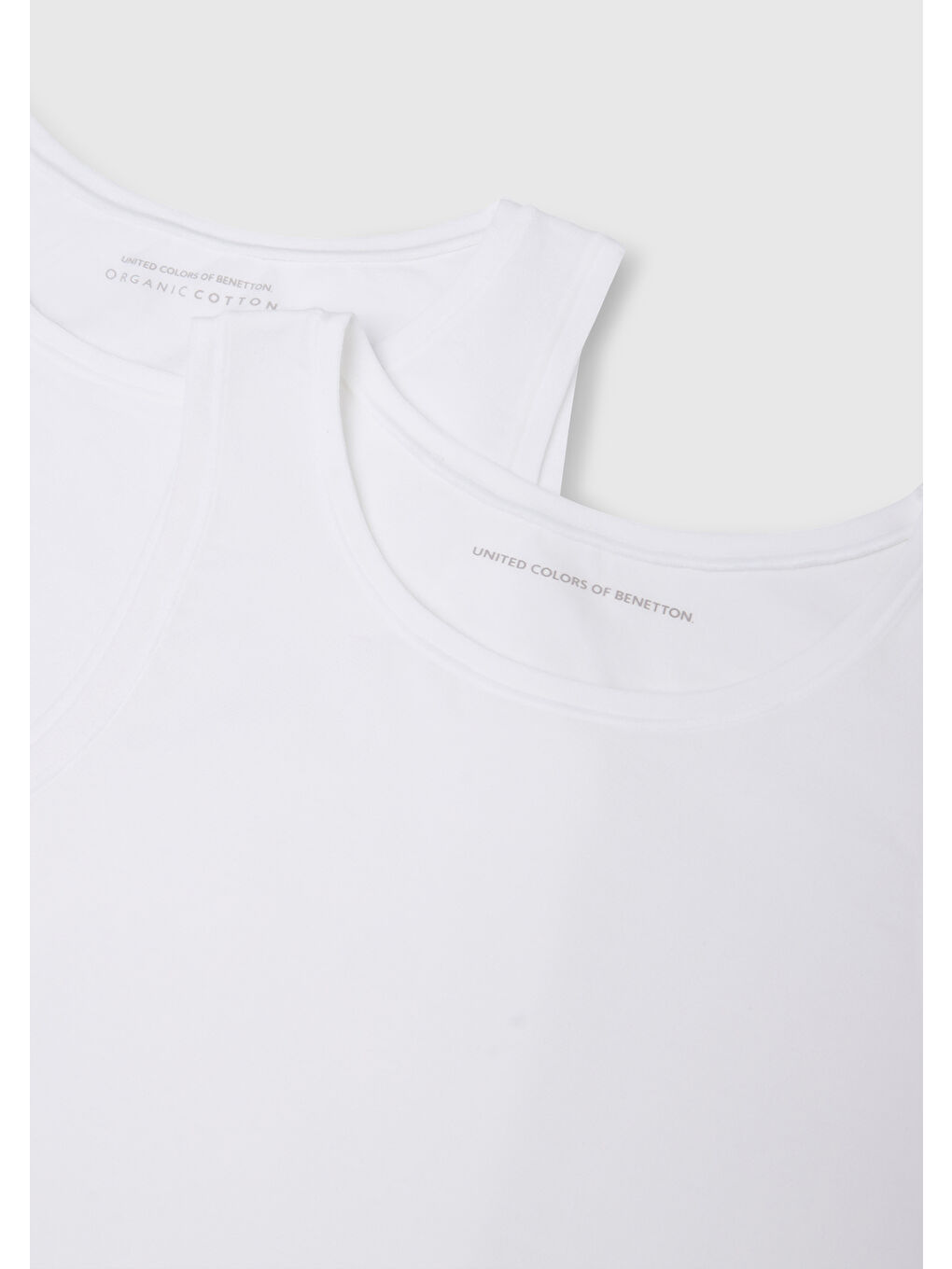 Kız Çocuk Beyaz Kalın Askılı 2'li Atlet Seti-2