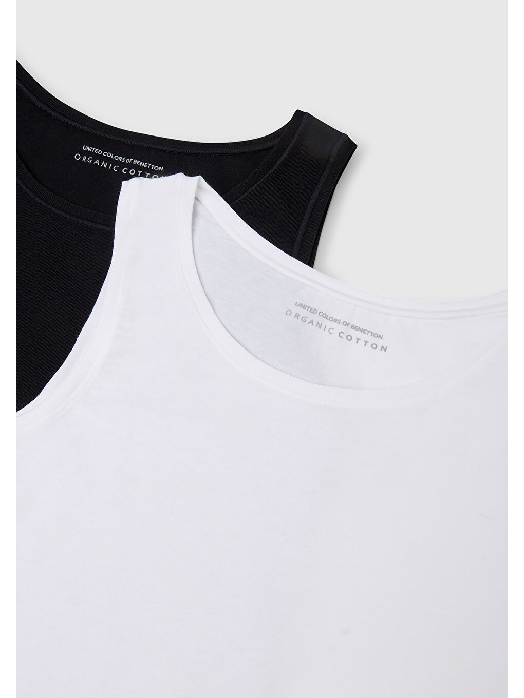 Kız Çocuk Siyah Kalın Askılı 2'li Atlet Seti-2