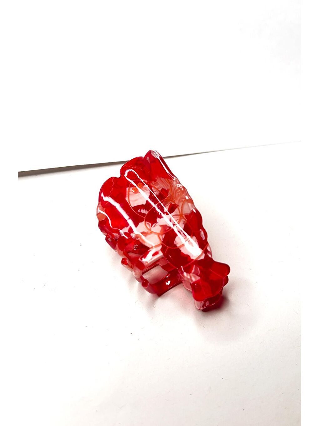 Mini Kırmızı Istakoz Mandal Toka-1