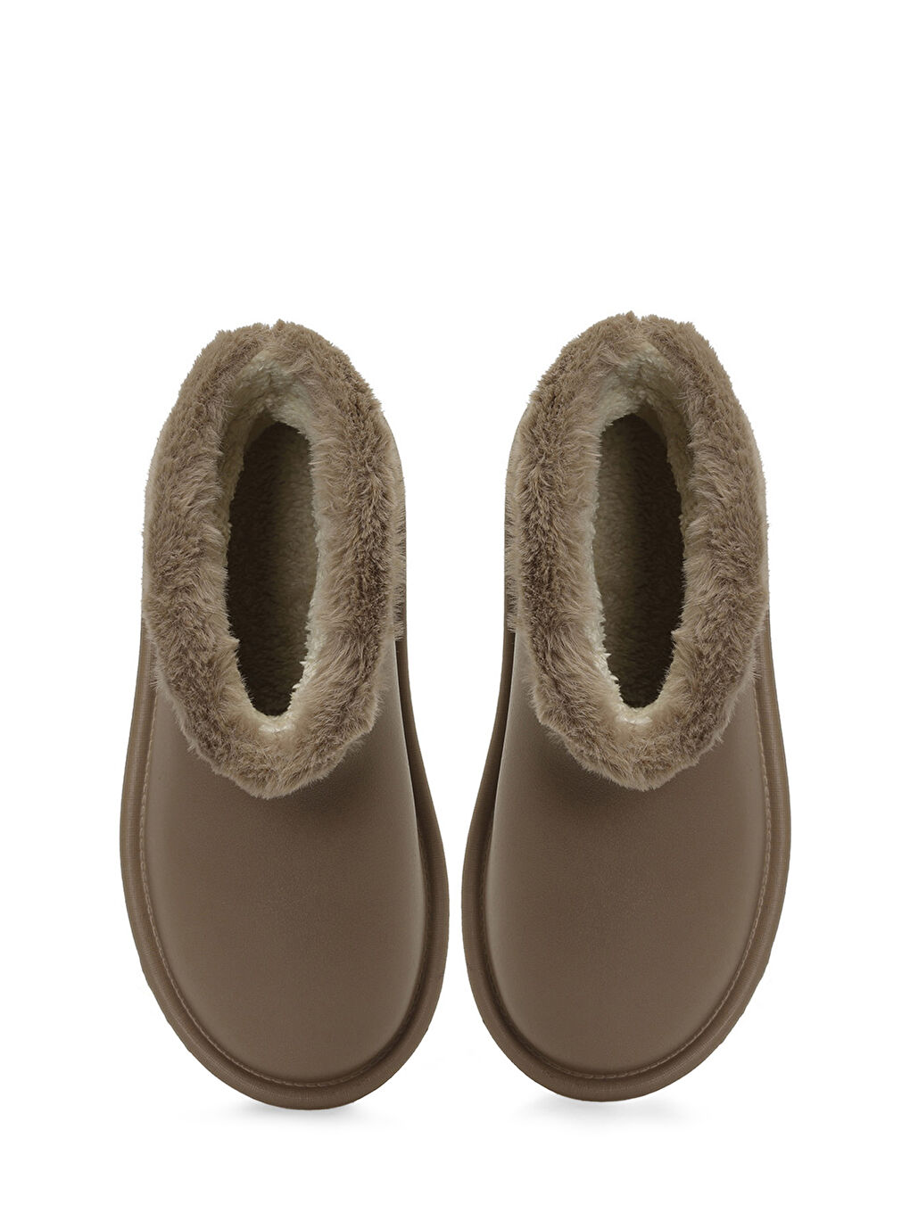 Kahverengi 24K-5008 4PR Taba Kadın Yağmur Botu-3