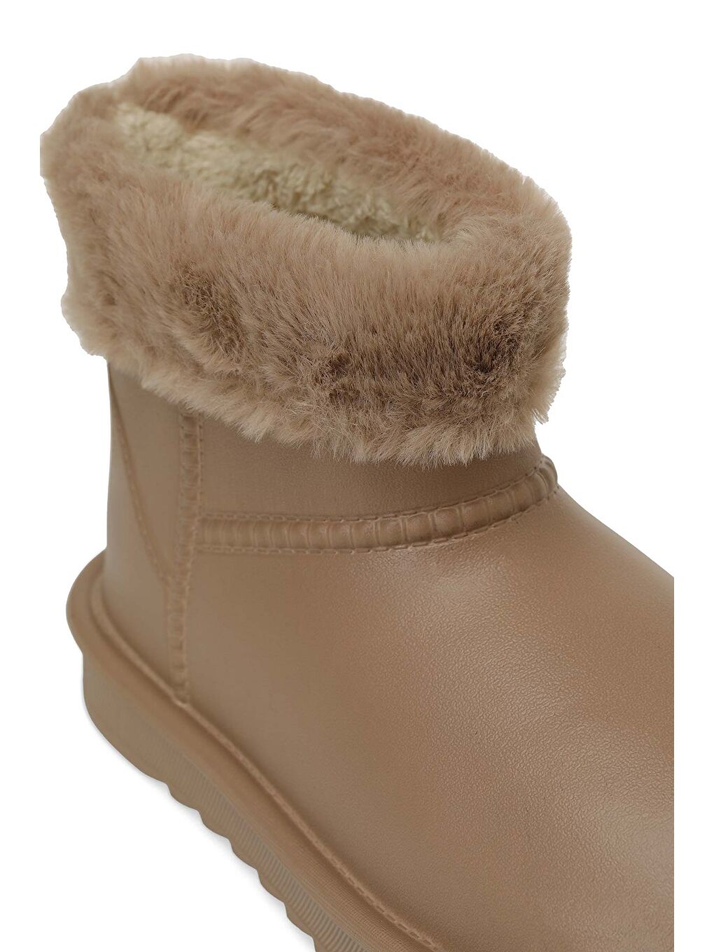 Kahverengi 24K-5008 4PR Taba Kadın Yağmur Botu-6