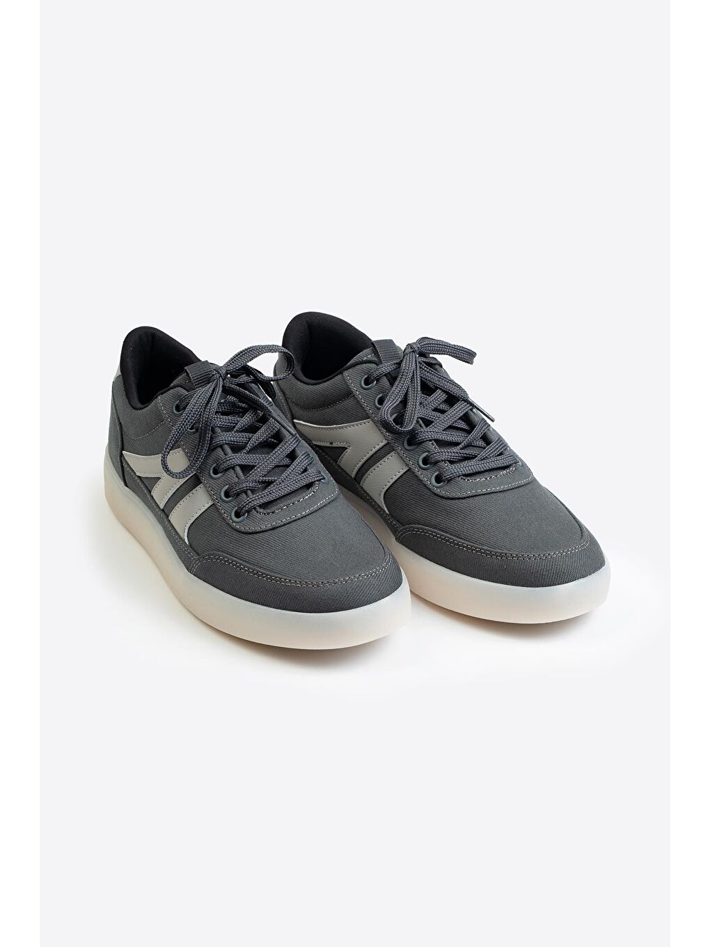 Gri Erkek Keten Ayakkabı DRG014