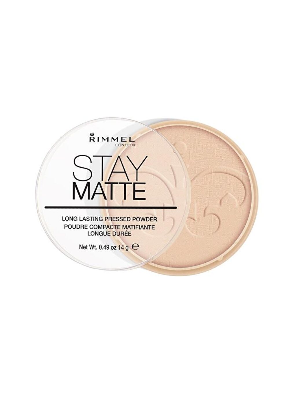 Pudra - Stay Matte Pressed Powder 003 Peach Glow 14 G 3607345064529-1