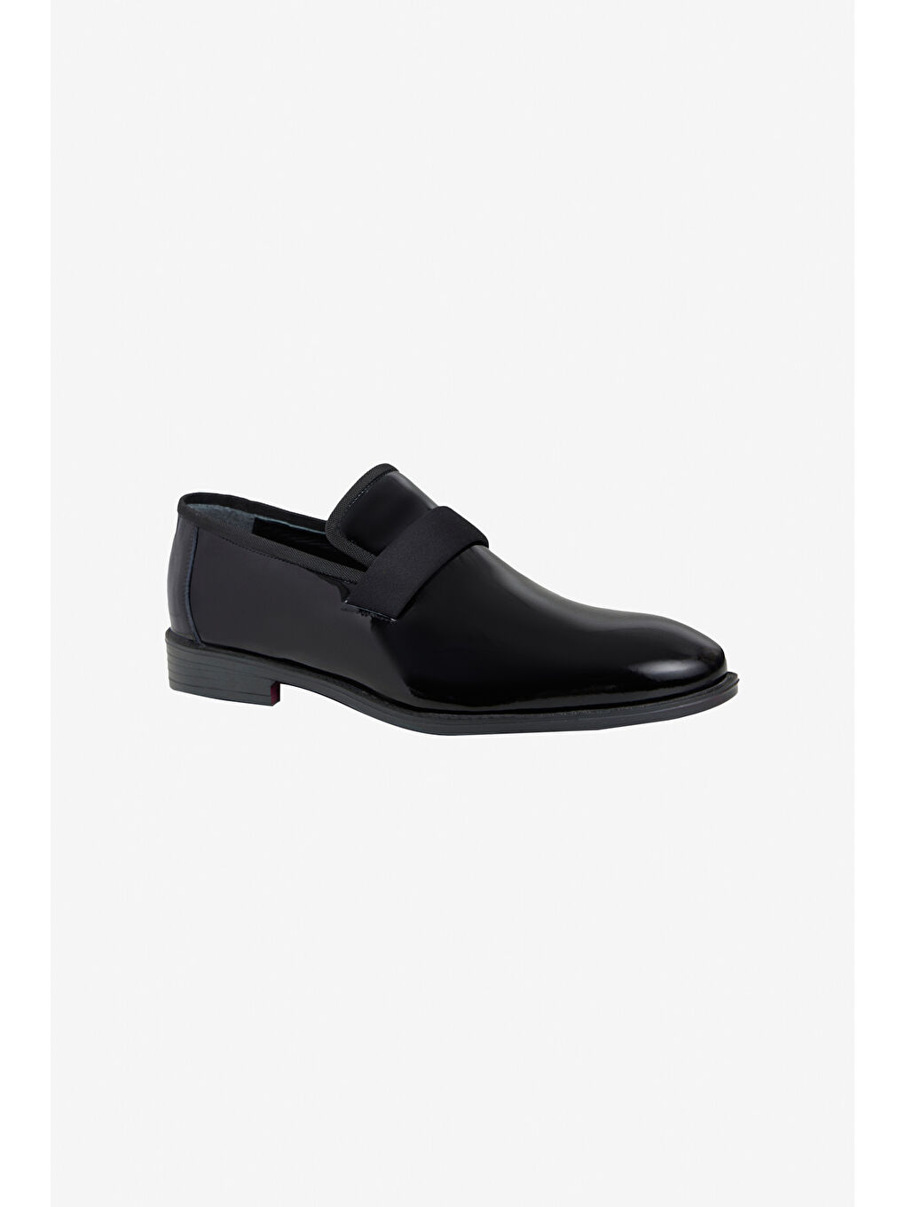 Erkek Siyah %100 Deri Klasik Rugan Ayakkabı-1