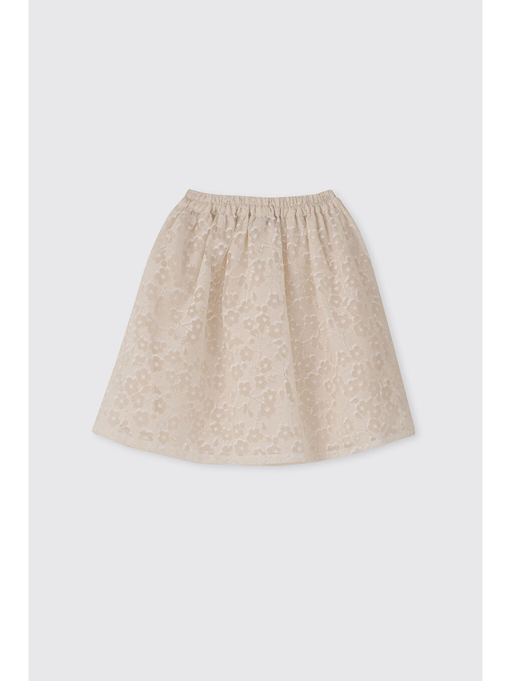 Kız Çocuk Ekru Etek-2