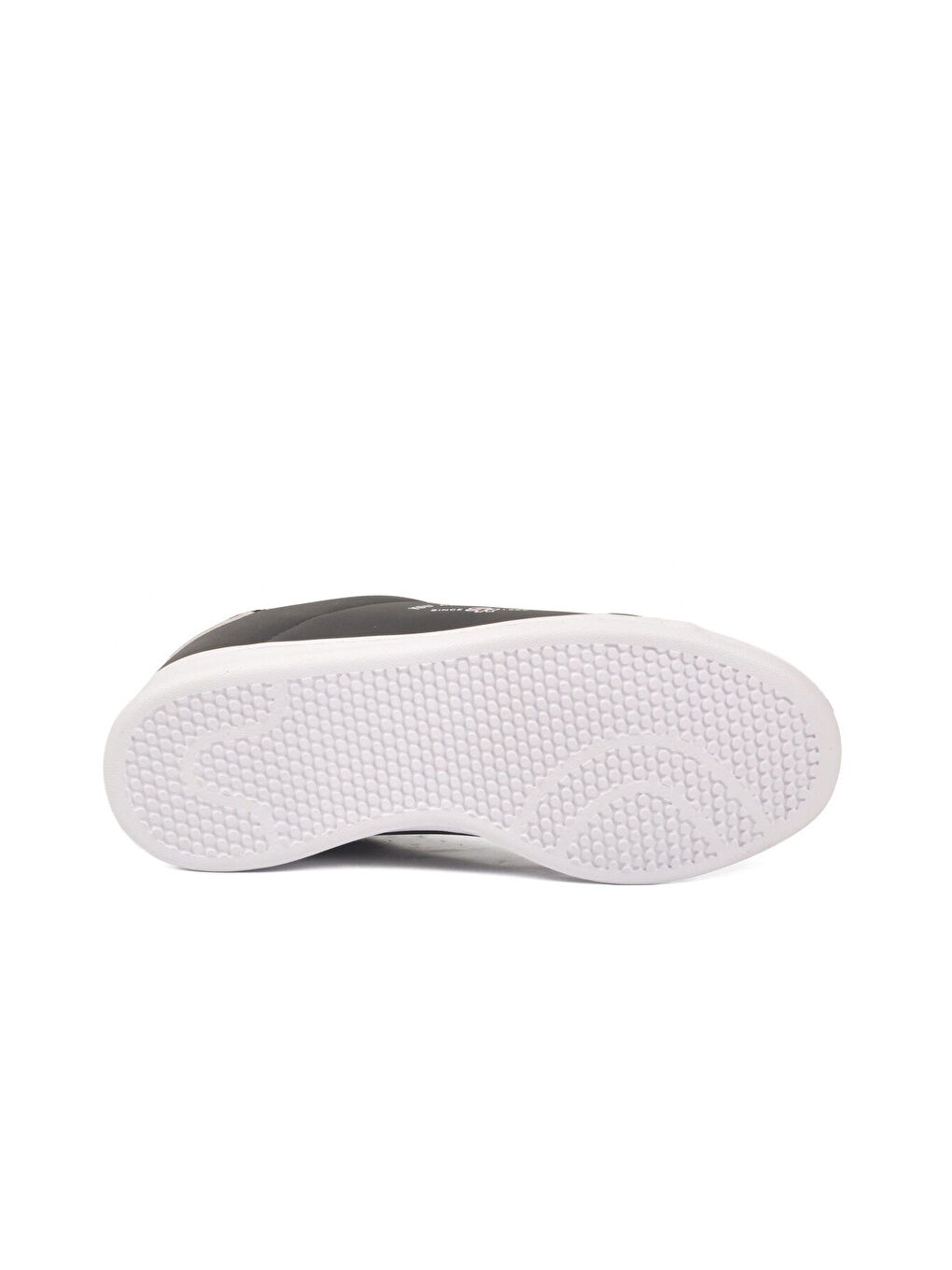 Siyah Beyaz Cilt Bağcıklı Hafif Unisex Spor Ayakkabı Bst-1002 G-4