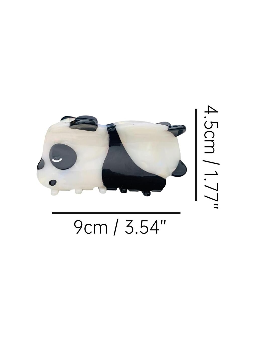 Siyah Tombul Panda Asetat Mandal Toka-2