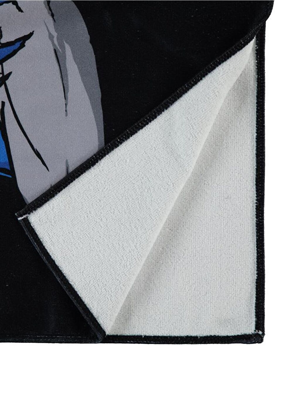 Baskılı Panço - LacivertStandart-2