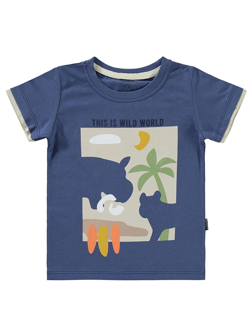 Erkek Çocuk Takım 3-6 Yaş İndigo-1