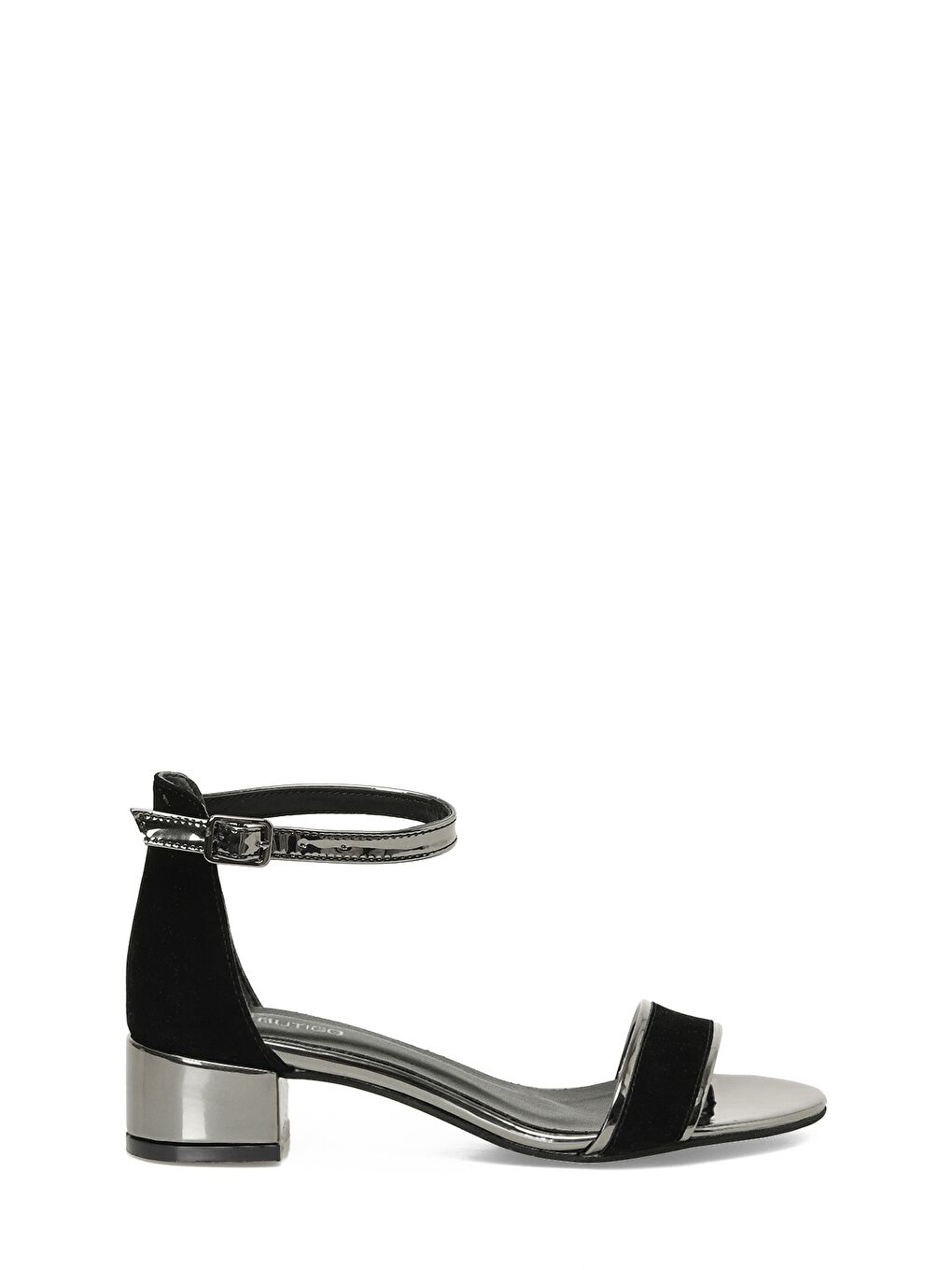 21S-701 5FX Siyah Kadın Topuklu Sandalet