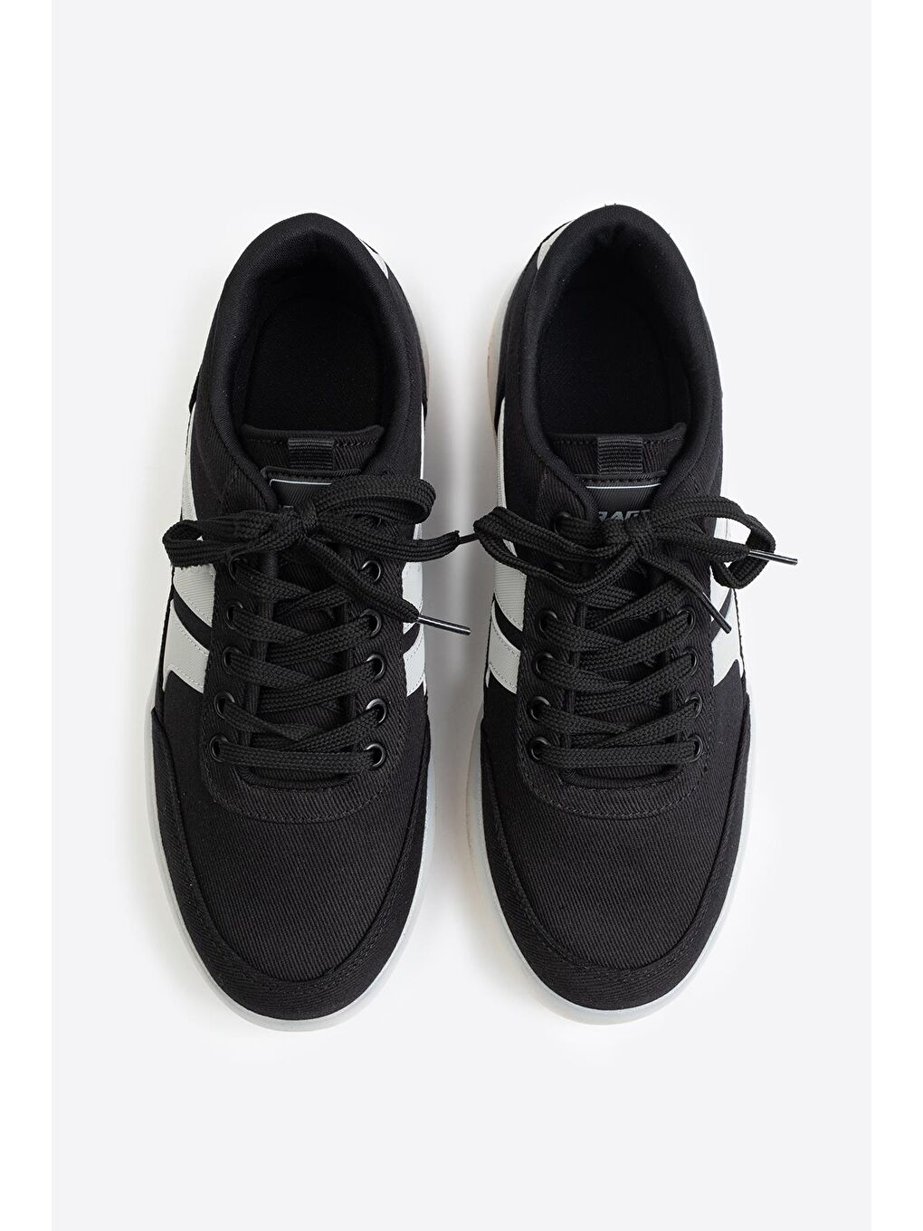 Siyah Erkek Keten Ayakkabı DRG014-1