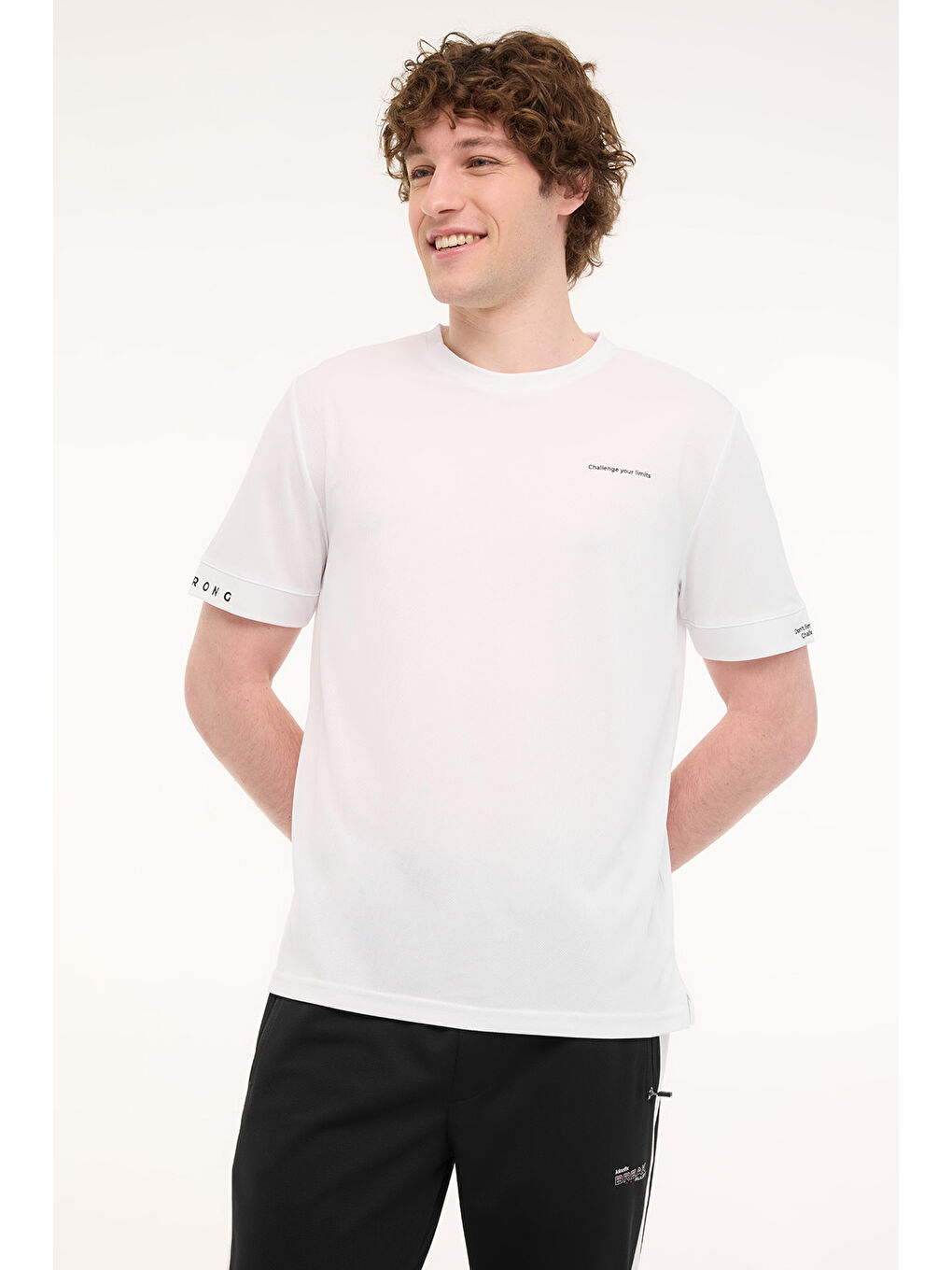 ML PAULX 11ATL104 5FX Beyaz Erkek Kısa Kol T-Shirt