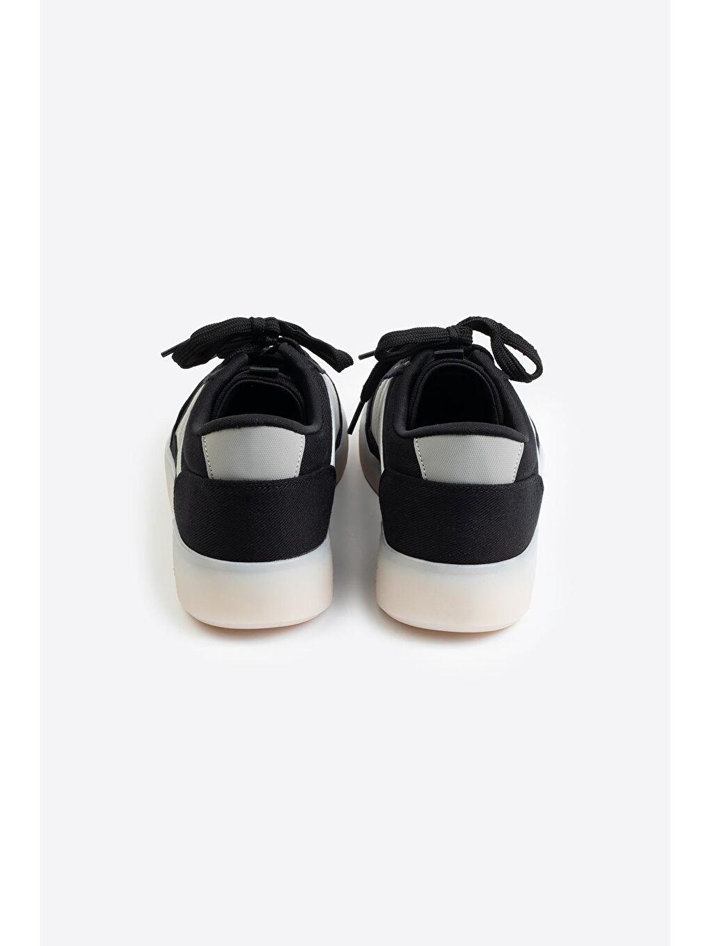 Siyah Erkek Keten Ayakkabı DRG014-4