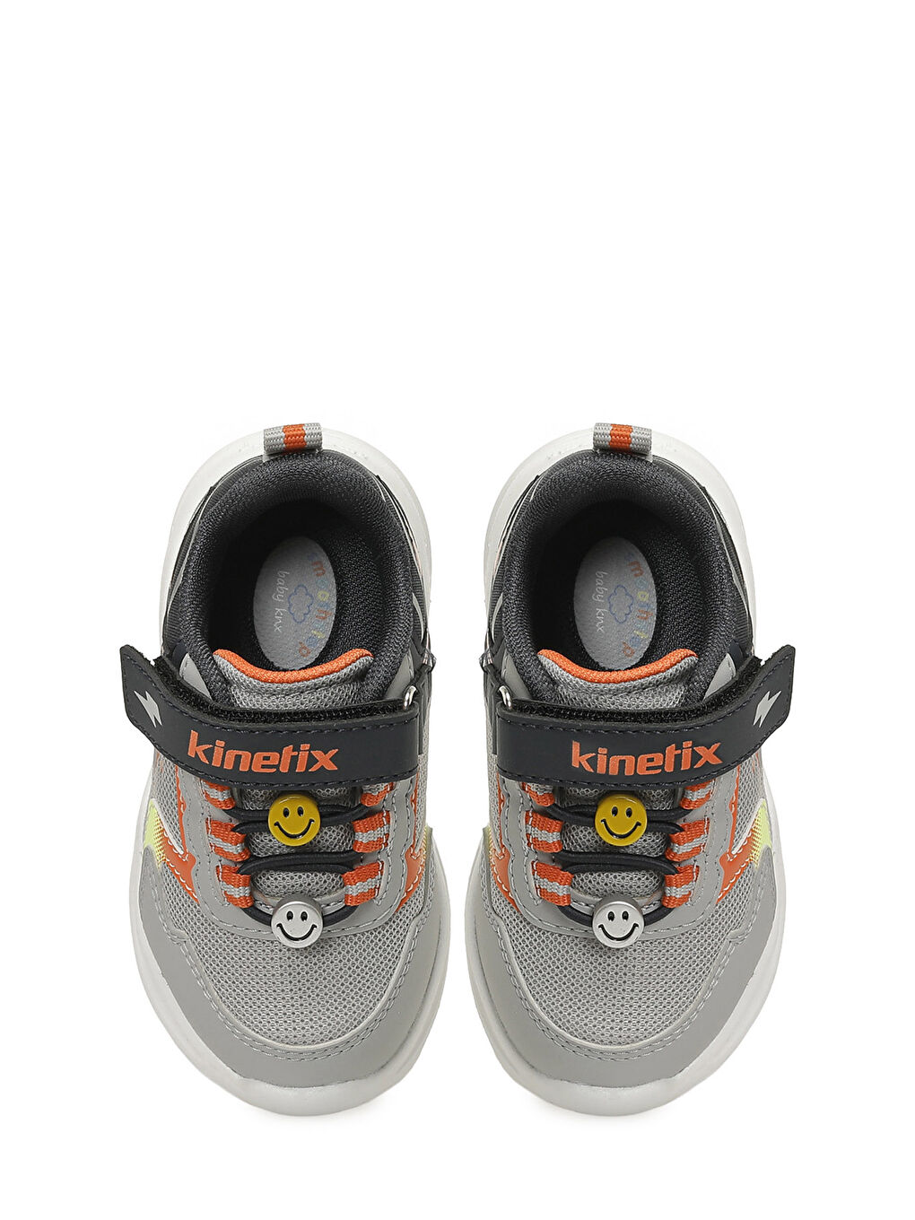 RAMELA BOY B 6FX Gri Erkek Bebek Spor Ayakkabı-3