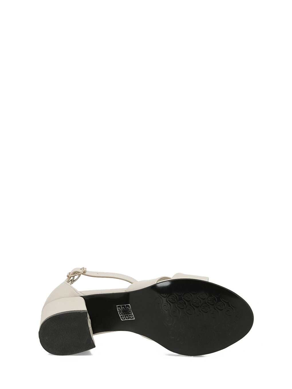 25S-274 5FX Bej Kadın Topuklu Sandalet-5