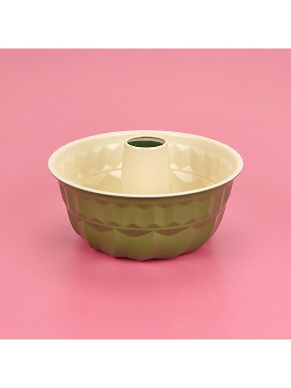 Renksiz Borulu Kek Kalıbı - Asorti - 22x10 cm-3