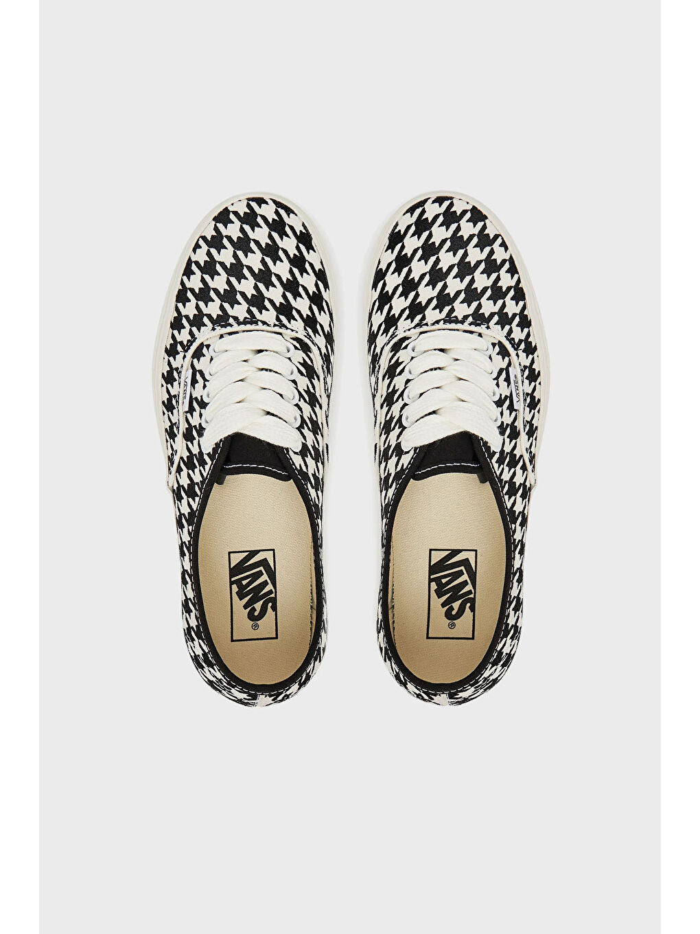 Beyaz Authentic Kazayağı Desenli Sneaker Erkek Ayakkabı VN000BW5YB21-2