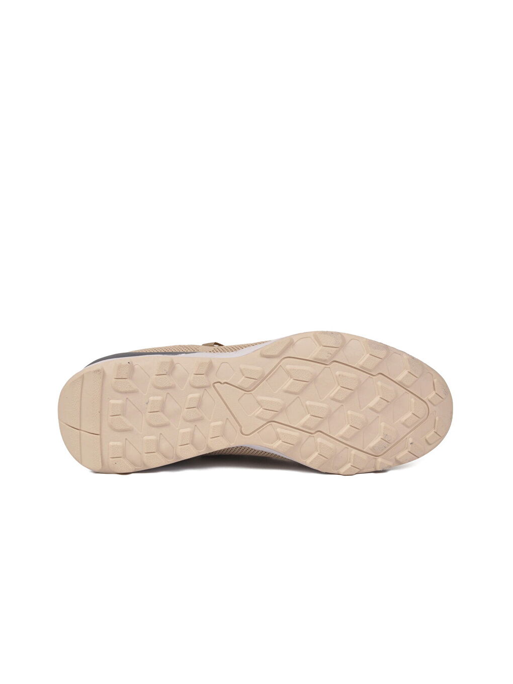 Bej Fileli Hafif Esnek Bağcıklı Erkek Spor Ayakkabı Bst-650 M-4