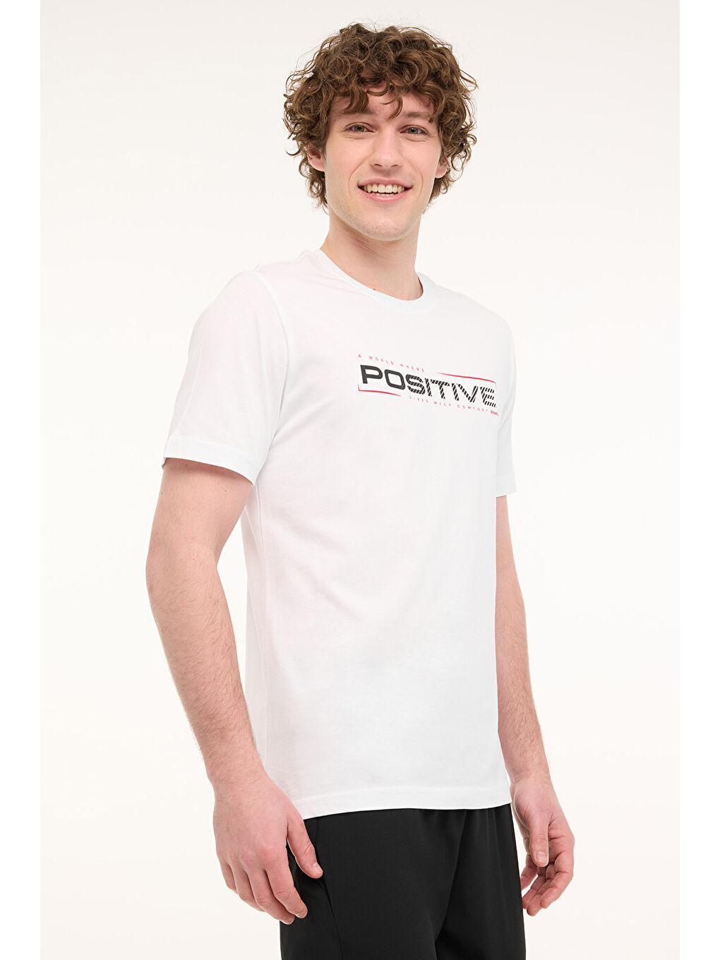 ML SAVIO 11ATL103 5FX Beyaz Erkek Kısa Kol Tişört