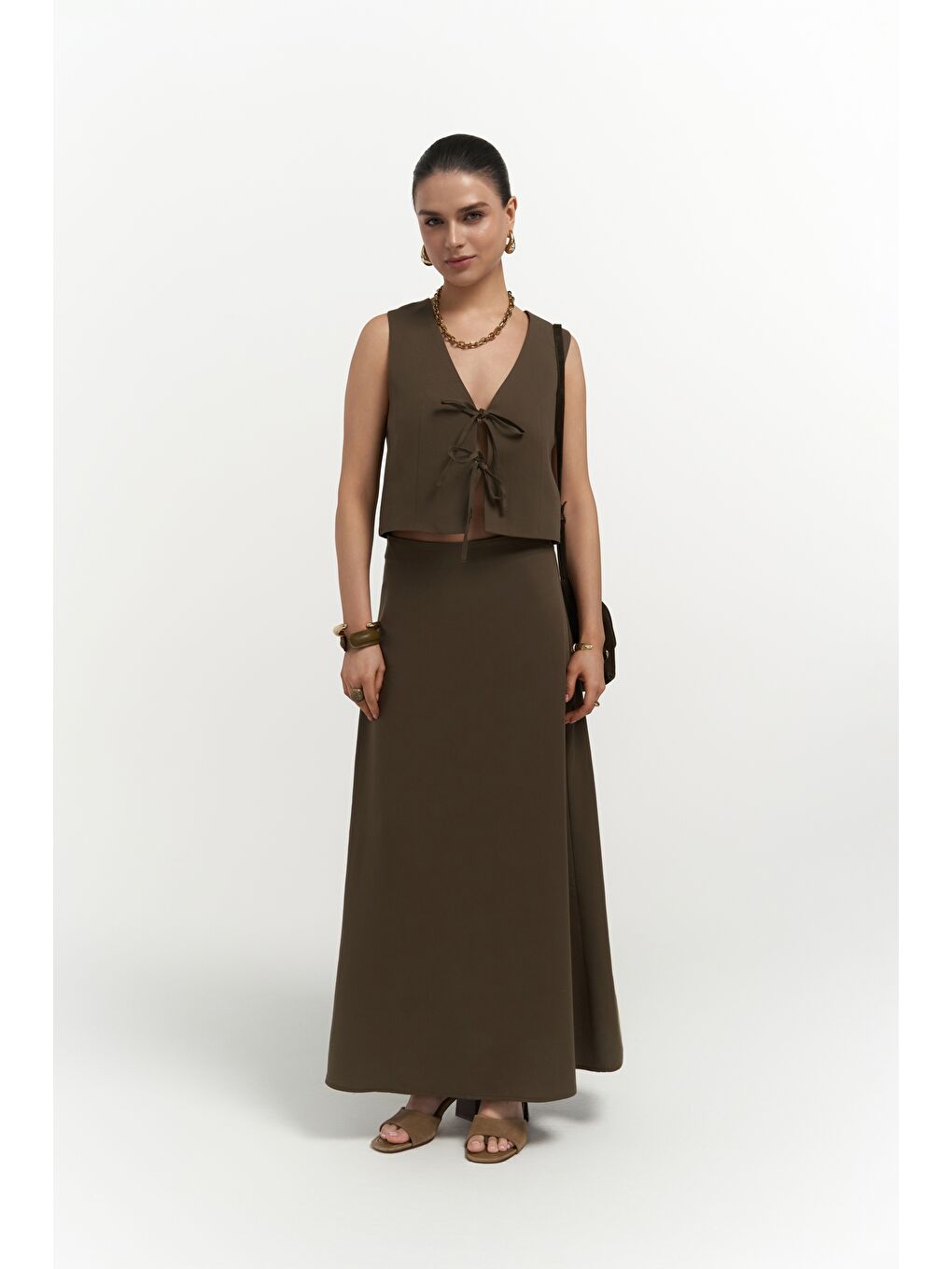 Orsha Haki Yelek Etek Takım-3