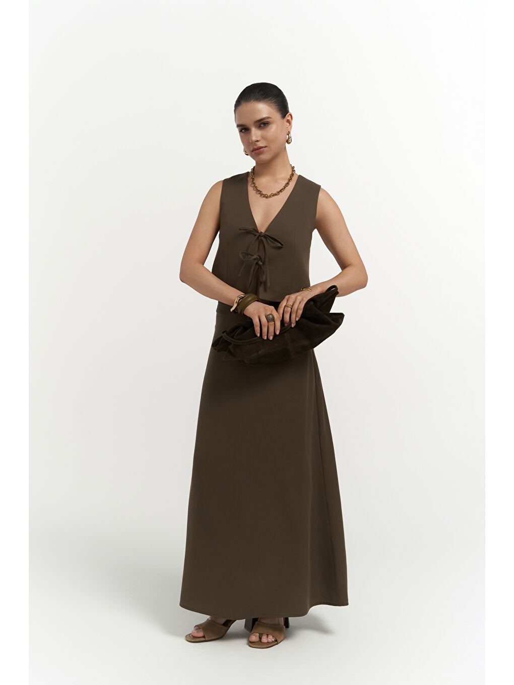 Orsha Haki Yelek Etek Takım-4