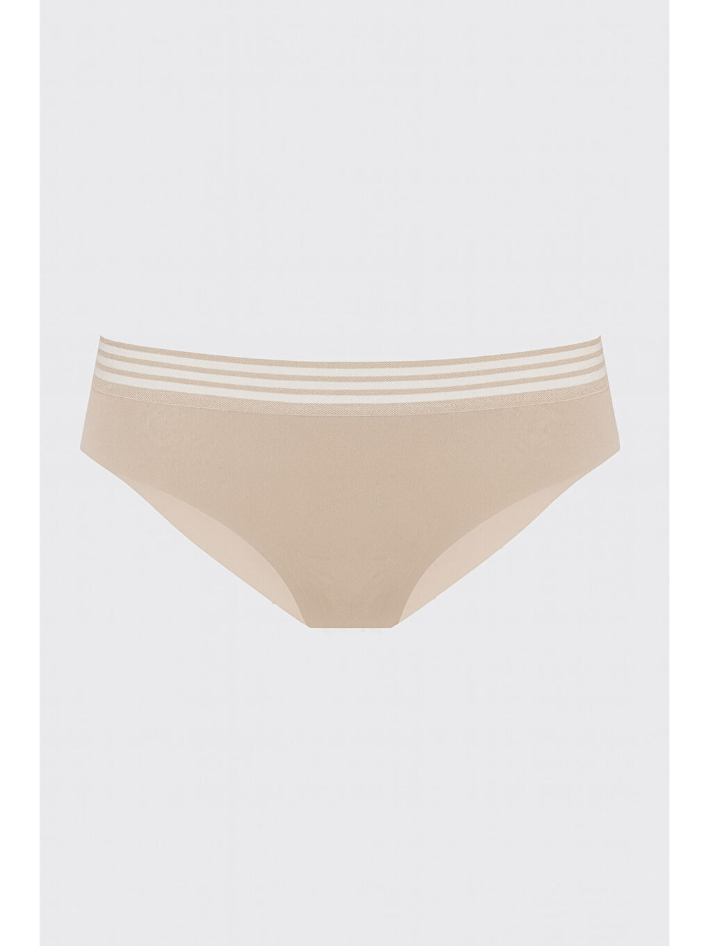Kahverengi Sütlü Kahve Barbara Dikişsiz Normal Bel Külot