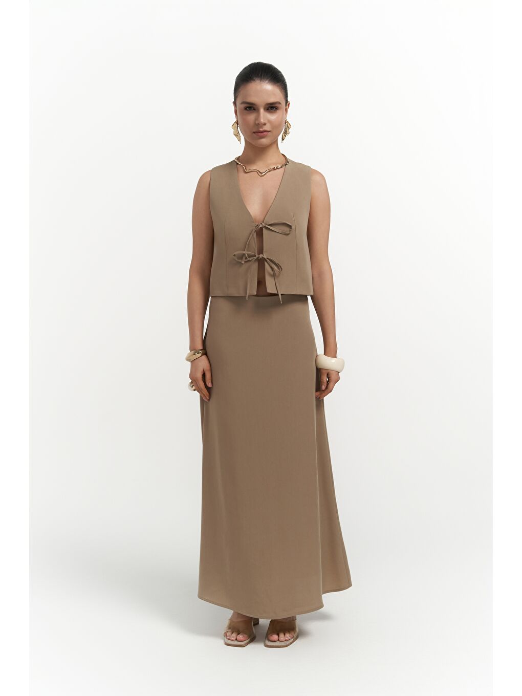 Orsha Bej Yelek Etek Takım-3