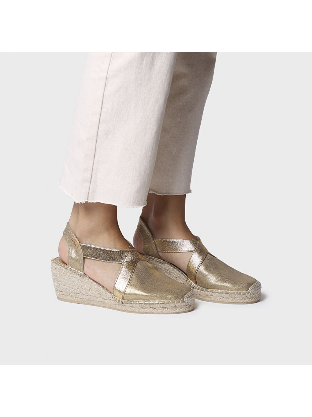 Sarı Kadın Sandalet Fabi Platinum-3