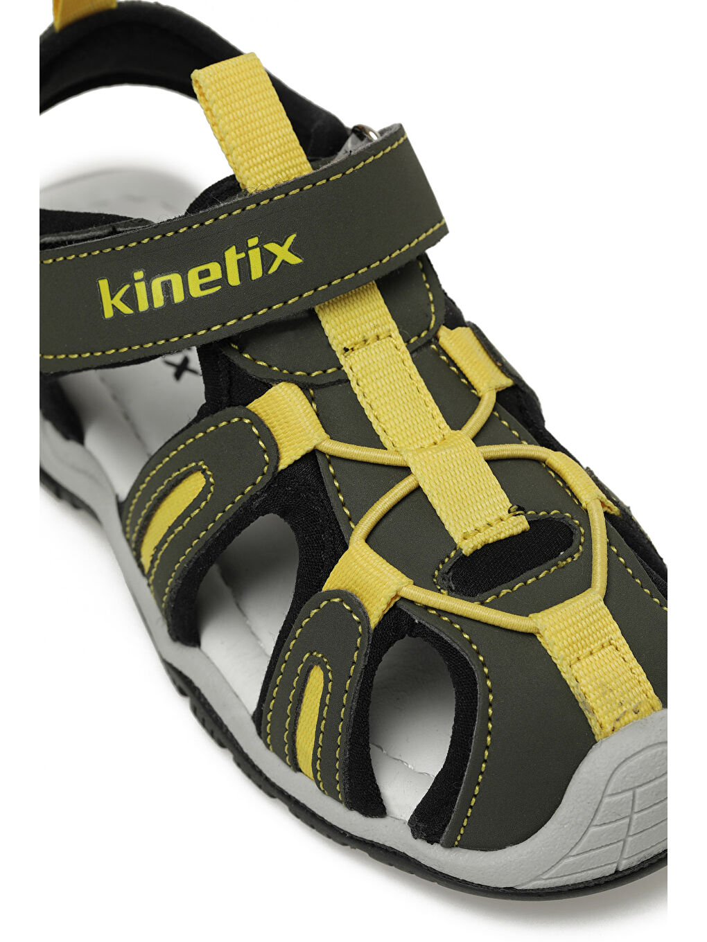 DERONO 5FX Haki Erkek Çocuk Sandalet-6