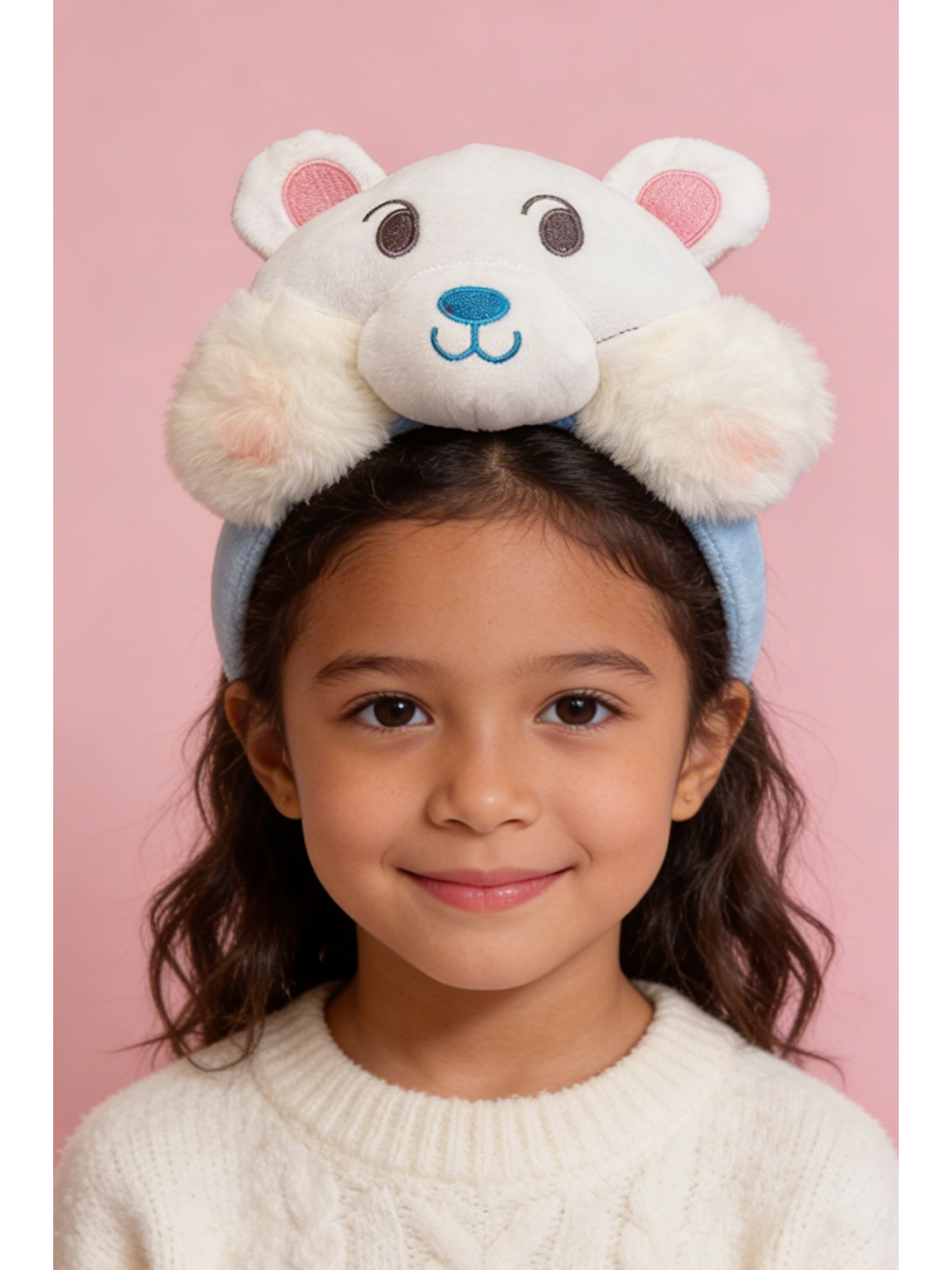 Tavşan Kulaklı Mavi Çocuk Taç